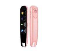 Koolenry Bolígrafo Traductor de Idiomas con Wifi, Escáner, Bolígrafo Lector, Diccionario de Traducción Sin Conexión de 112 Idiomas, Bolígrafo Traductor de Voz Rosa.