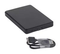 Koolenry Carcasa para Disco Duro Mecánico de 2,5 Pulgadas Sin Tornillos, USB 3.0, para Portátil, SSD, Disco Duro de Estado Sólido Móvil