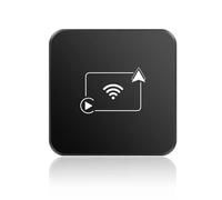 Koolenry CarPlay Inalámbrico con Android Auto Box, 2,4 GHz y 5,8 GHz, Conexión Bluetooth, Plug and Play para Coche.