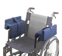Koolenry Cojín para Reposabrazos de Silla de Ruedas con Correa para el Brazo, Almohadillas para Reposabrazos Que Ajustan la Postura, de PU.