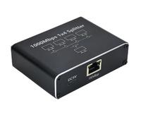 Koolenry Divisor Gigabit RJ45 de 1000 Mbps, Adaptador Ethernet de 1 A 4, Conector LAN, Conmutador y Acoplador.