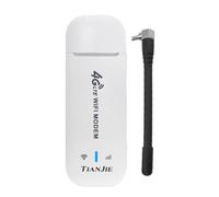 Koolenry Enrutador WiFi 4G LTE, Módem USB Portátil con Antenas, Punto de Acceso de Alta Velocidad de 150 Mbps, Compatible con 10 Dispositivos (Versión Europea)