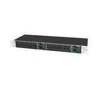 Koolenry EQ215S - Ecualizador Gráfico Activo Balanceado Dual de 15 Bandas. Procesador de Sonido Profesional para Estudio y Presentaciones en (UE).