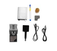 Koolenry Estación de Soldadura T12-X Plus de 75 W con Pantalla de Temperatura Constante y Puntas T12 para Reparación de Teléfonos Móviles, Herramientas de Soldadura con Enchufe Europeo