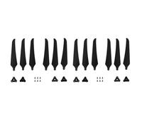 Koolenry Hélice de 10 Pulgadas, 3 Palas, 2 Pares (2CW+2CCW), Nailon de Fibra de Vidrio F1051 para Drones FPV de Alcance, Piezas de Hélice de 3 Palas