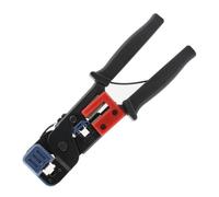 Koolenry Herramienta de Crimpado RJ45 RJ11 con Pelacables - Herramienta para Pelar y Crimpar RJ45+RJ11 - Herramienta de Crimpado, TAA (RJ4511TOOL)