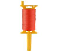 Koolenry Hilo de Albañil con, Carrete de Hilo Recargable de 540 Pies y 18 Pulgadas, Hilo de Nailon para Herramientas de Jardinería o Albañilería