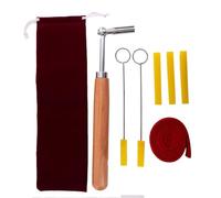 Koolenry Kit de Afinación Profesional de Piano: 8 Piezas con Martillo de Afinación y Sordinas para Pianos de y Verticales.