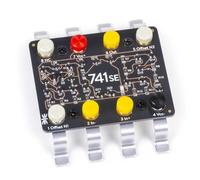 Koolenry Kit de Aprendizaje 741 sobre Principios de Amplificadores Operacionales: Transistores, Fabricación, Chips y Componentes de Circuitos Analógicos