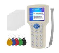 Koolenry Lector de Tarjetas Inteligentes NFC RFID + /Duplicador RFID de 5XUID, 125 K, 13,56 MHz, Programador de Replicación RFID, Escritor de Claves IC/ID