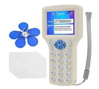 Koolenry Lector de Tarjetas Inteligentes RFID NFC + Duplicador de/Tarjeta RFID 5XCUID 125K 13,56 MHz Escritor de Claves IC/ID Replicador RFID