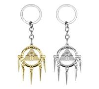 Koolenry Llaveros con Colgantes de la Sabiduría del Milenio, Joyas de Anime, Accesorios para Mujeres y Hombres, Baratijas