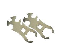 Koolenry Llaves Reguladoras Llave Cilíndrica de Acero Inoxidable Llave de para Tanque de Oxígeno Herramienta Manual Portátil Multifuncional