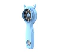 Koolenry Microscopio Portátil Digital HD para Niños, Lupa de Dos Lentes, Multifuncional, Compatible con para Fotos y Vídeos B