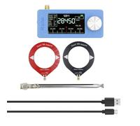 Koolenry Mini Receptor de Radio SI4732, 10 KHz-180 MHz, Radio Portátil + Kit de 2 Antenas, Radio Am, FM, HF, SW, MW, VHF. Mini Radio SI4732 A