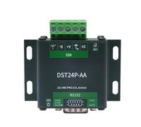 Koolenry Módulo Convertidor de Puerto Serie de Conversión de Señal de Aislamiento de Industrial RS232 422/485 Pro con Carcasa de Metal DST24P-AA