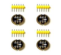 Koolenry Módulo de Micrófono Omnidireccional INMP441 Interfaz I2S de Bajo Consumo de Energía y Alta Precisión MEMS para ESP32 (4 Piezas)
