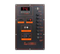 Koolenry Placa Amplificadora Bluetooth de Alta Potencia de 2 X 50 W, Altavoz con Carrito, Módulo Amplificador de Audio para Exteriores, Amplificador Estéreo de Doble Canal.