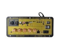 Koolenry Placa Amplificadora de Potencia Bluetooth de 100 W con Entrada de Audio Óptica, Amplificador de Karaoke HiFi para Casa o Coche, Enchufe Europeo.