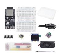 Koolenry Placa Desarrollo ESP32-S3 para Robot Chat Voz con Inteligencia Artificial, Kit Placa Pruebas con Pantalla LCD 0,96 Pulgadas para para Estudiantes Educativos