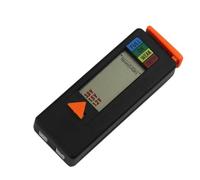 Koolenry Probador de Batería Pequeño, Comprobador de Voltaje, Pantalla LCD, Monitor de Nivelación, Comprobador de Batería de Botón, Color Negro.