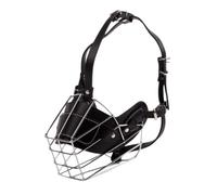 Koolenry Protector Bucal para Perros Bozal de Ajustable para Boca de Perro Tapón para Ladridos de Perros Suministros para Mascotas M