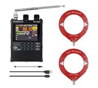 Koolenry Radio TEF6686 de Banda de Alta Sensibilidad, FM, Am, LW, MW y SW con Pantalla Táctil de 2,8 Pulgadas y Actualización de Firmware.