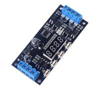 Koolenry Relé de Retardo de Tiempo Digital LED Mos, Disparador de CC de 12 V y 24 V, Interruptor de Alta Potencia de Doble Vía, Placa de Circuito, Módulo de Control de Sincronización