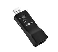 Koolenry Repetidor de Red Ethernet Adaptador WiFi Universal USB Inalámbrico de 300 Mbps para Smart TV