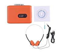 Koolenry Reproductor de Casete A MP3, Mini Reproductor de Cintas, Convertidor de MP3, Micrófono Integrado, Entrada para Auriculares de 3,5 mm, Accesorios de Música Electrónica.