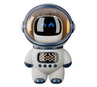 Koolenry Robot Inteligente con Inteligencia Artificial, Altavoz Inalámbrico con Bluetooth, Caja de Sonido, Despertador de Audio, Radio FM, Regalo para Niños y Niñas Estudiantes