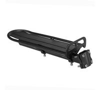 Koolenry Soporte Retráctil para Bicicleta de Aleación de Aluminio, Portaequipajes para Asiento Trasero, Portaequipajes para Alforjas de Bicicleta, Portátil y Ajustable