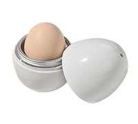 Koolenry Vaporera de Huevos para Microondas, Mini Electrodoméstico para Calentar Huevos, Caja para 1 Huevo.