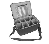 Koolertron - Bolso universal para cámara DSLR, con particiones acolchadas forradas para lentes, funda protectora impermeable, para Cannon/Nikon/Sony