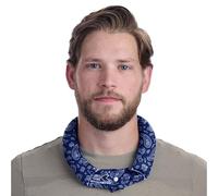 KOOLGATOR Envoltura de gel frío para cuello, cara y hombros, bandana refrescante para mujeres, hombres y niños (talla única, cachemira azul, 1)
