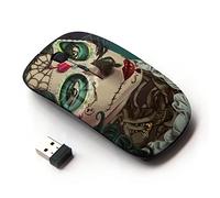KOOLmouse [ Ratón óptico 2.4G inalámbrico [ Candy Skull Halloween Ace Spades ]