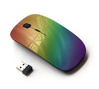 KOOLmouse [ Ratón óptico 2.4G inalámbrico [ Rainbow Swirl ]