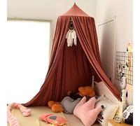 Koomiao - Dosel para cama infantil, dosel, cama de gatos, casas de juegos con mosquitera para cama, decoración de dormitorio, altura 250 cm (rosa)