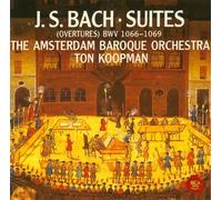 KOOPMAN/AMSTERDAM BARROQUE ORCHESTRA HAZELZET(Fl) - Bach:Suite.1-4 [Remaster]