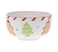 Koopman Cuenco navideño para galletas de jengibre, tamaño 12 cm