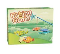 Koopman Juguete de pesca de madera - juego educativo de pesca para niños.