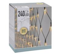 Koopman Lichterkette LED 410x100cm 240 LEDs Verde IP44 Para Balcón