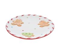 Koopman Plato para galletas de jengibre de Navidad, 22 cm de diámetro