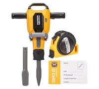 Koopman Taladro de juguete con cinta métrica y efectos de luz y sonido.