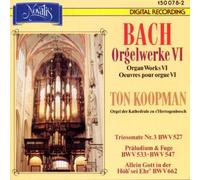 Koopman,Ton - Orgelwerke Vol.6 [Import]