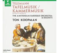KOOPMAN,TON - Teleman: Tafelmusik . Chember Music
