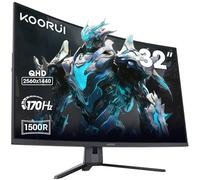 KOORUI Gaming Monitor 32 Pulgadas Curvo Ultrawide 170Hz 1ms MPRT G3221SC