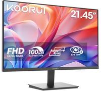 KOORUI Monitor 21.45 Pulgadas Full HD 1080p Pantalla PC Ultrafina 100Hz con Adaptive Sync, HDMI/VGA, Tecnología Eye Care, Diseño Slim para Oficina y Hogar, VESA 100x100mm