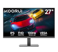 KOORUI Monitor 27 Pulgadas Full HD 1920×1080 100 Hz, IPS, 99% sRGB, Adaptive Sync, Filtro de Luz Azul, HDMI y VGA, VESA 100×100