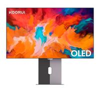 KOORUI Monitor Gaming 27 Pulgadas 240Hz, OLED Monitor PC,Pantallas Ordenador QHD 1440P,0.03ms,90W Type-C Charge, DCI-P3 Slim Screen, HDMI 2.0, DisplayPort 1.4, USB-C 3.1, VESA100 * 100mm, 27E8QK